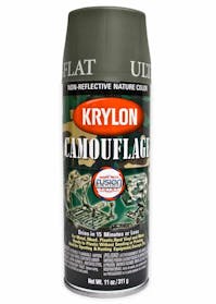 Krylon Camouflage Spray Paint; Olive Drab
