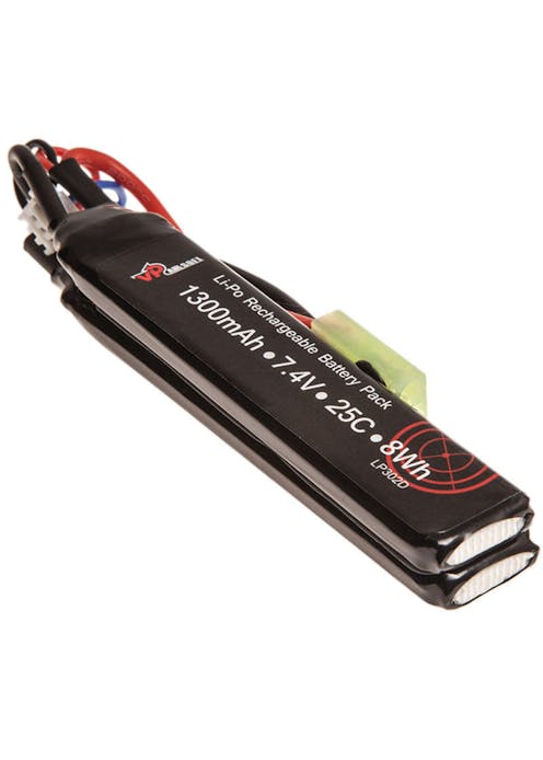 VP Racing 7.4v 1300mAh 25C LiPo Crane Stock Battery