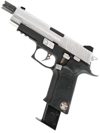 WE P-Virus Biohazard F226 GBB Pistol
