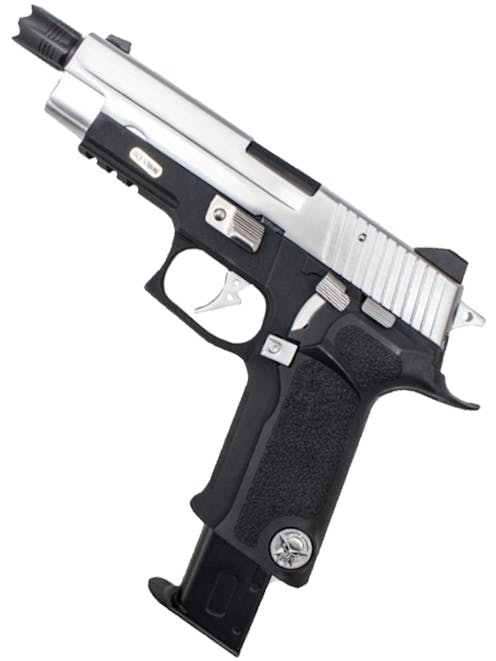 WE Europe P-Virus Biohazard F226 GBB Pistol