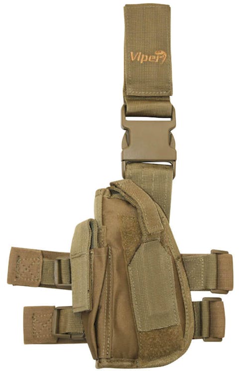 Viper Tactical - Tactical Leg Holster Left Handed - Coyote Tan