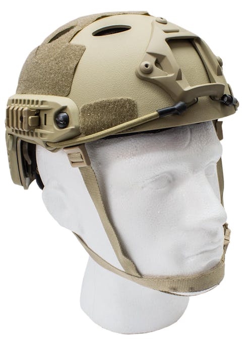 WE Europe - NUPROL FAST Railed Helmet - Tan