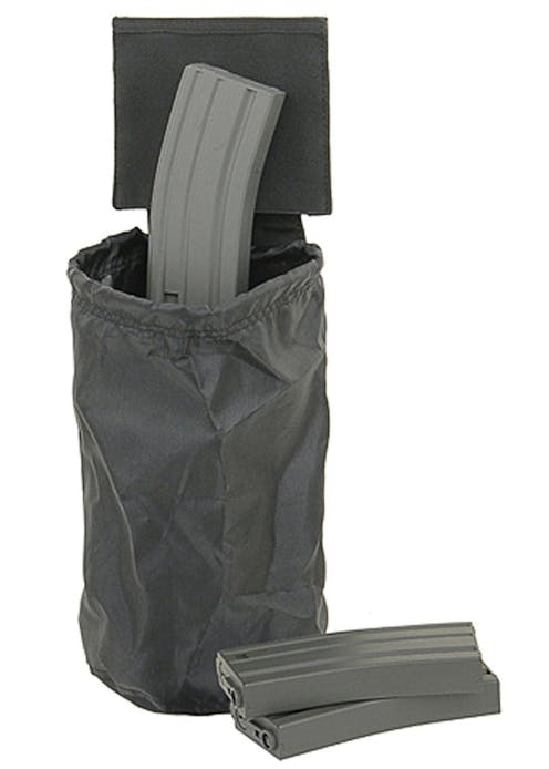 8Fields - Roll Up Elastic MOLLE Magazine Dump Pouch - Black