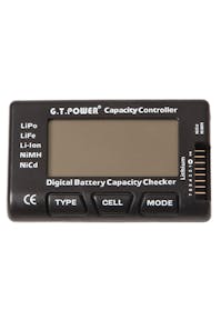 G.T.Power - Digital Battery Capacity Checker - Black