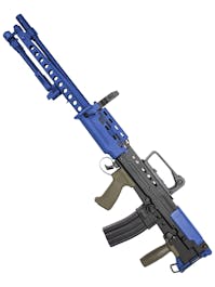 ICS L86 A2 LSW Support Gun - Airsoft Two Tone Blue