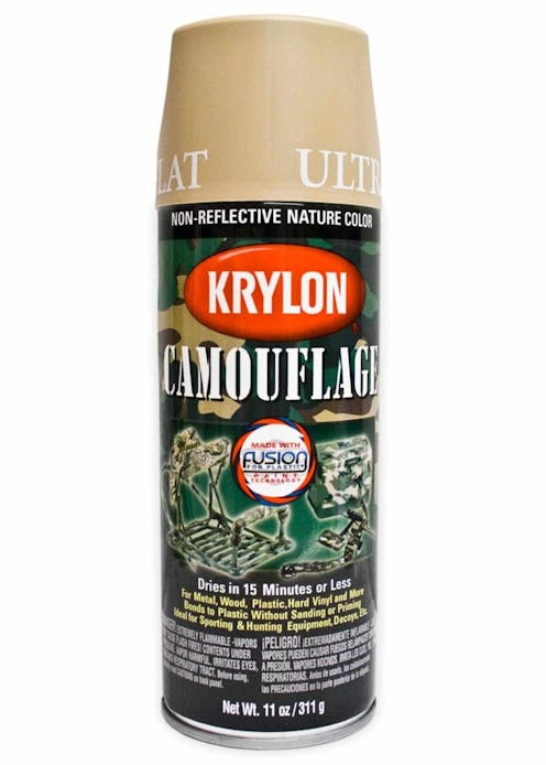 Krylon Camouflage Spray Paint; Sand