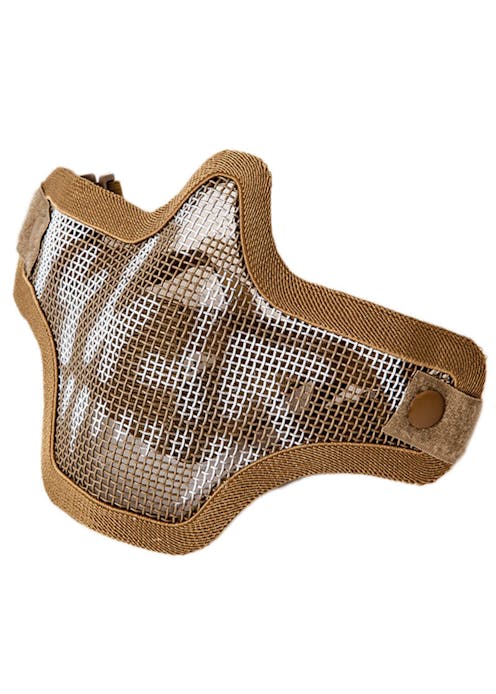 Nuprol - Lower Face Skull Mesh Mask - Tan