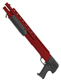 Double Eagle M309 Pump Action Single Shot Shotgun - Airsoft Two Tone Red