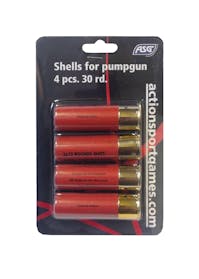ASG - Pumpgun Shotgun Shells 3x30 - Red x4