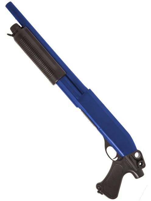 CYMA CM.351 M870 Tri-Burst Pump Action Shotgun Short - Airsoft Two Tone Blue