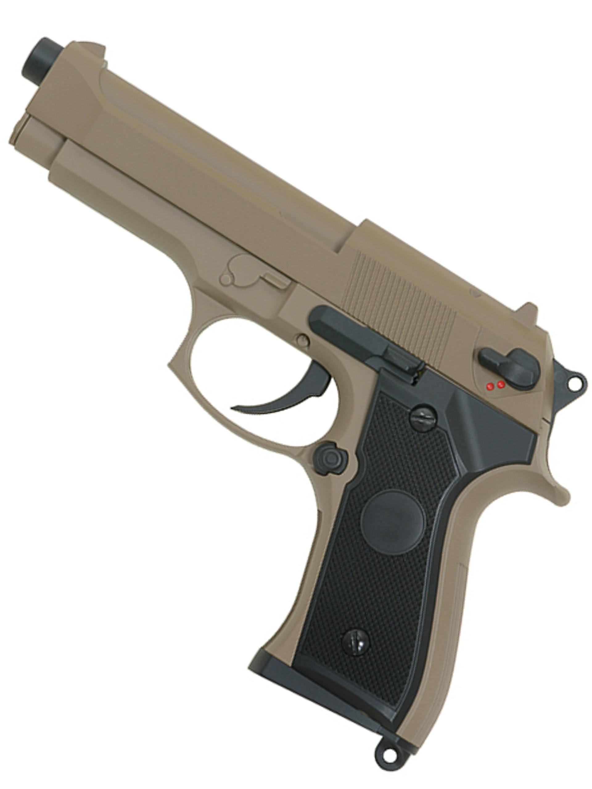 CYMA CYMA CM126 (Airsoft Electric Pistol, Tan, battery incl.)