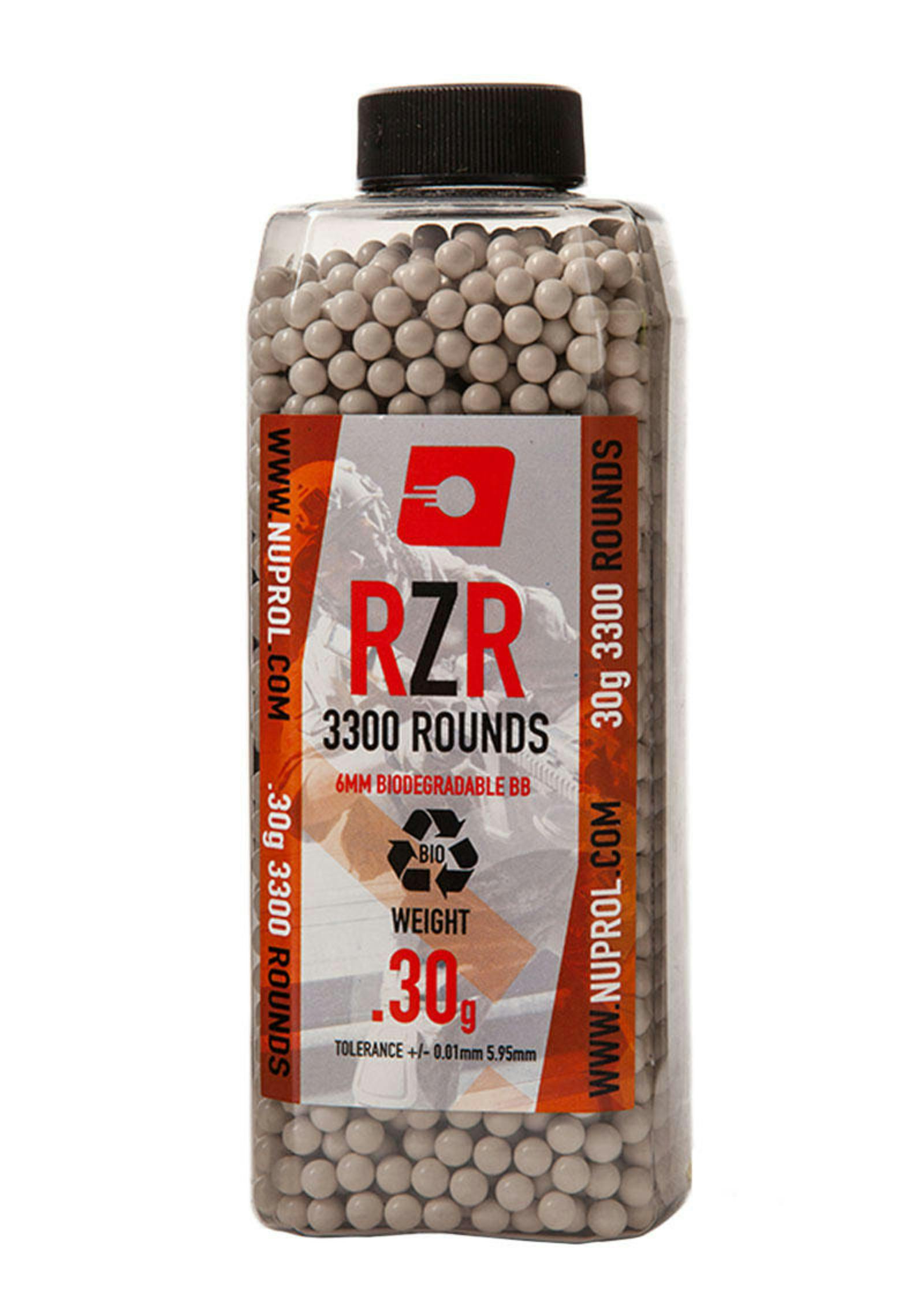 Brand New Nuprol RZR 0.20g BBs 3300 Rounds Airsoft Pellets BB