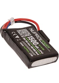 NUPROL 7.4v 1500mAh 20c micro PEQ LiPo Battery