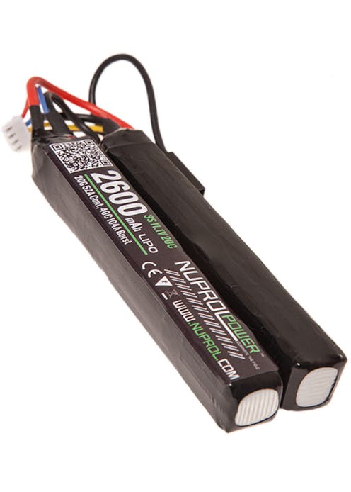 NUPROL 11.1v 2600mAh 20c Nunchuck LiPo Battery