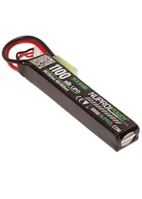 Batterie Li-Po ASG 11.1V 1300mAh 3 Sticks - Compacte Et Puissante Pour Répliques Airsoft AEG