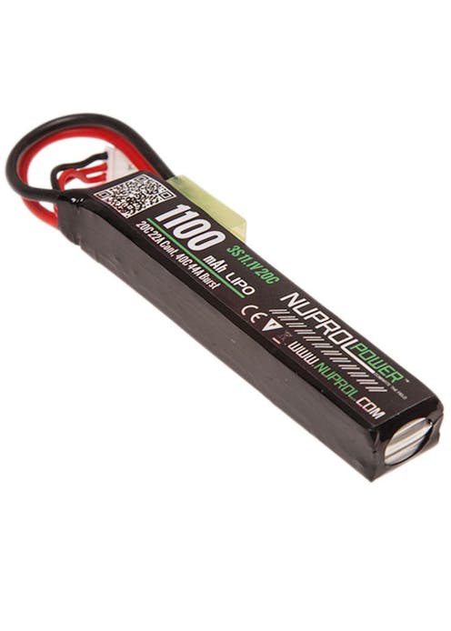 NUPROL 11.1v 1100mAh LiPo stick Battery