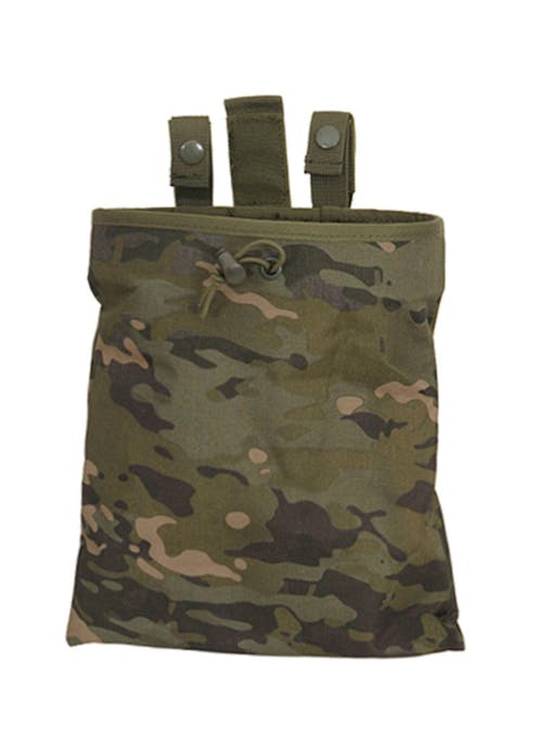 Rollable Dump Pouch 190mm x 160mm - Green Multicam