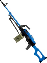 A&K PKM Airsoft Rifle w/ Drum Magazine