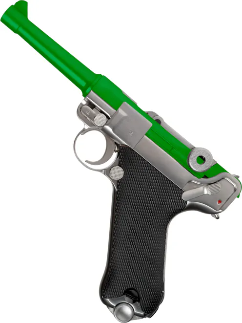 WE Europe P08 Luger Gas Blowback Pistol