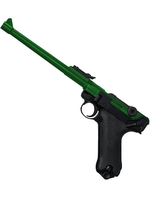WE Europe P08 Luger Gas Blowback Pistol
