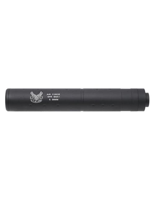 Big Dragon - Air Force Style Suppressor Long 196mm x 35mm - Black