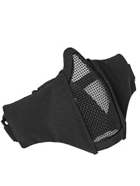 ACM - Padded Half Face Mesh Mask 2.0 - Black