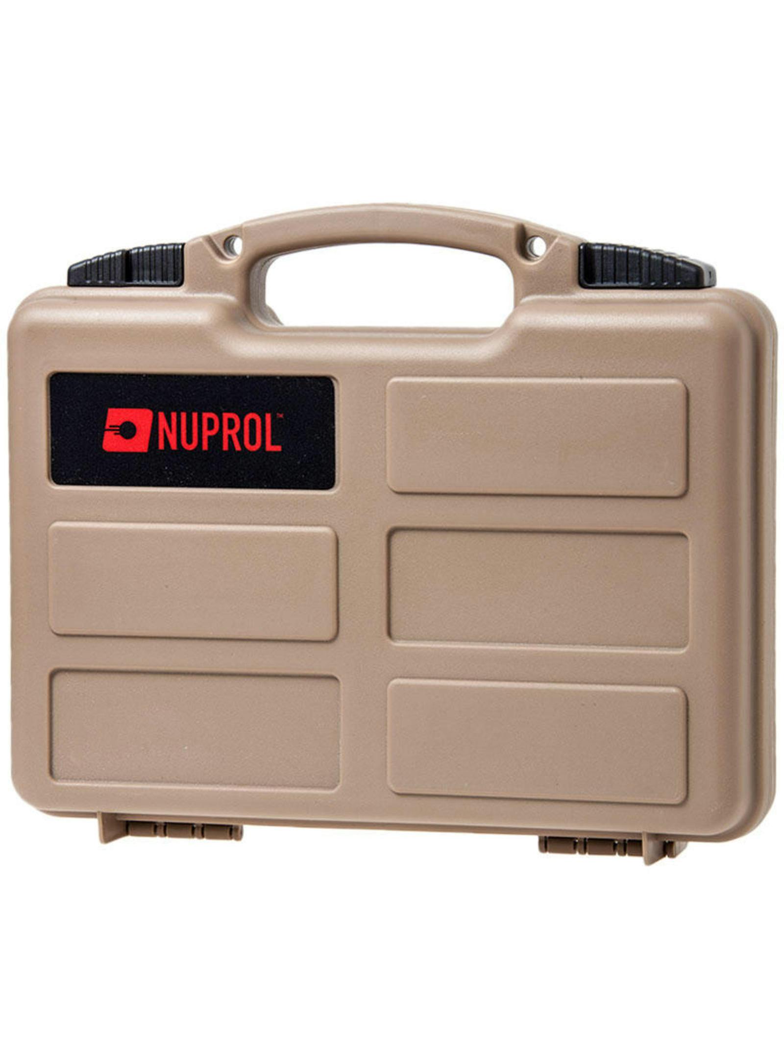 Nuprol Small Hard Pistol Case with Wave Foam System, Green