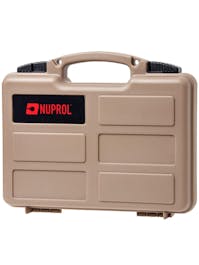 NUPROL - Small Pistol Hard Case 31cm x 21cm - Tan