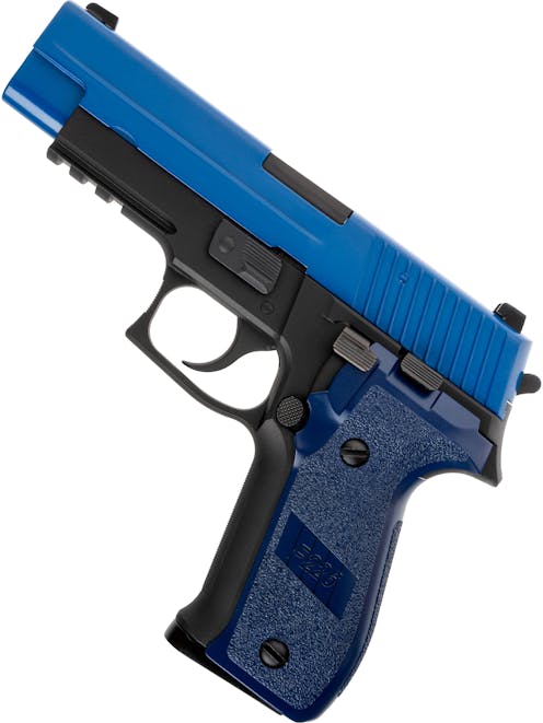 WE Europe F226 Railed Gas Blowback Pistol Pre Two-Tone