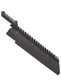AK 47 Railed Dust Cover w/ Rear Sight - Black