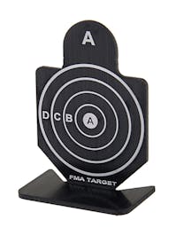 FMA - Metal Shooting Targets Mod.A 4.2cm x 6cm 6 Pack - Black