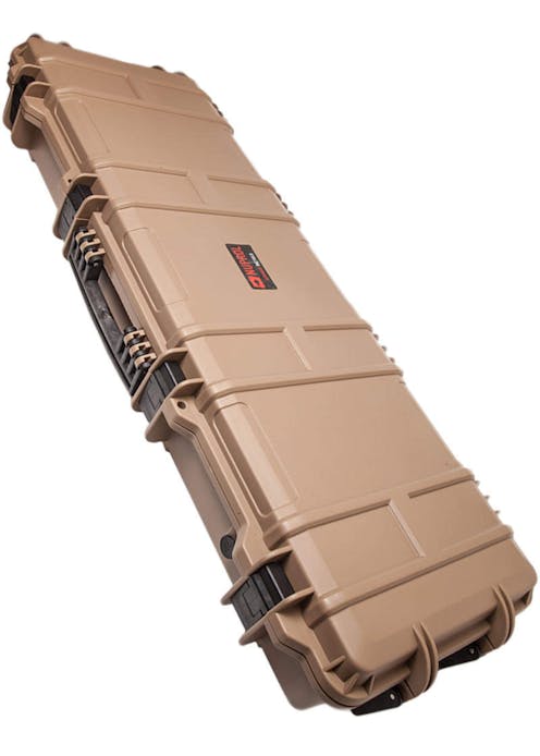 NUPROL - Large Wheeled Hard Case (Cubic) 110cm x 42cm - Tan