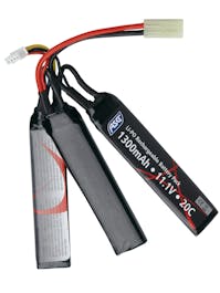 ASG - 11.1V 1300mAh 25c LiPo Crane Stock Battery