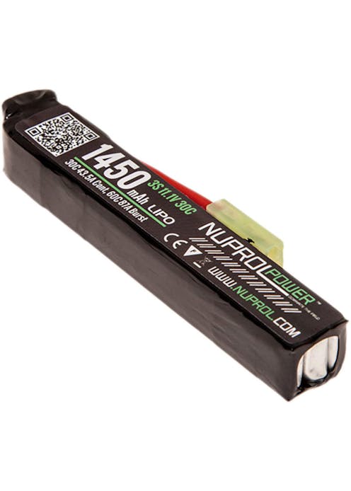 NUPROL 11.1v 1450mAh 30c Stock Tube LiPo Battery