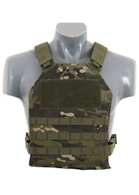 8Field - MOLLE Plate Carrier w/ Mock Insert - Green Multicam