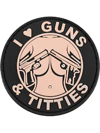 8Fields Tactical Guns & Titties PVC Patch