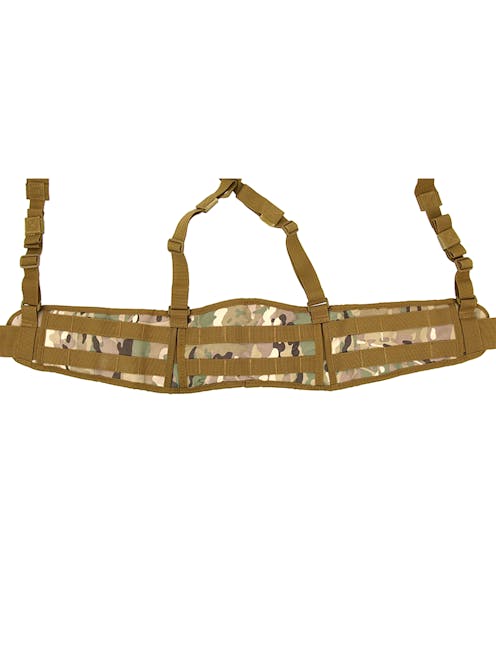 8Fields Tactical Padded Patrol Belt w/ Suspenders