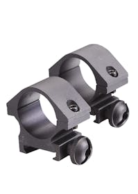 ASG - Low Profile RIS/RAS 25mm Mounting Rings - Black