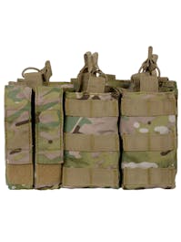 8Fields Tactical - Triple AK Mag/Pistol Magazine Pouch  - Multicam