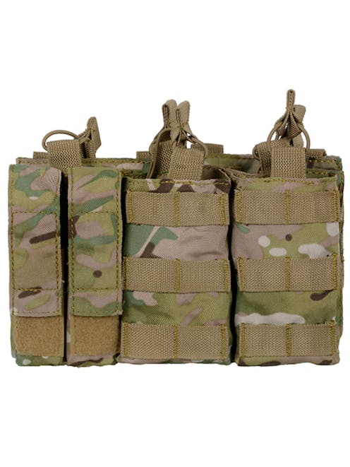 8Fields Tactical - Triple AK Mag/Pistol Magazine Pouch - Multicam