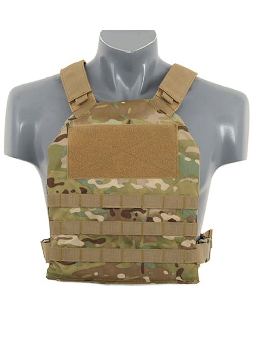 8Fields Tactical - MOLLE Plate Carrier w/ Mock Insert - Multicam