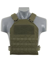 8Fields Tactical - MOLLE Plate Carrier w/ Mock Insert - Olive Green