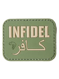 Viper - Infidel Rubber Patch Small - Green