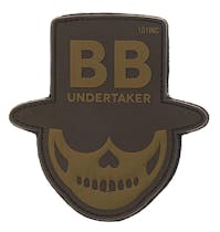 101 Inc. - BB Undertaker PVC 3D Patch - Brown / Tan