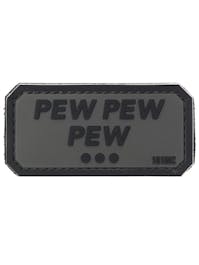 101 Inc. - Pew Pew Pew PVC 3D Patch - Grey