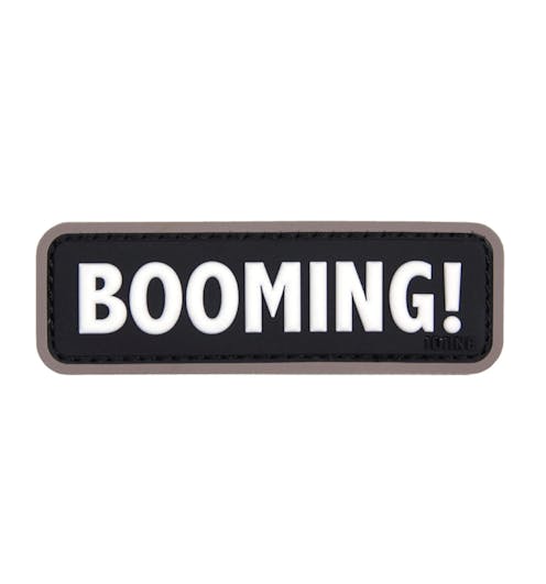 101 Inc. - Booming! PVC 3D Patch - Black