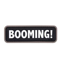 101 Inc. - Booming! PVC 3D Patch - Black