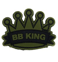 101 Inc. - BB King PVC 3D Patch - Olive / Black