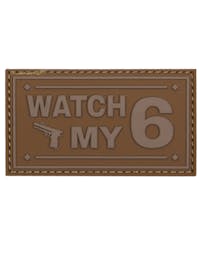 101 Inc. Watch My Six PVC 3D Patch