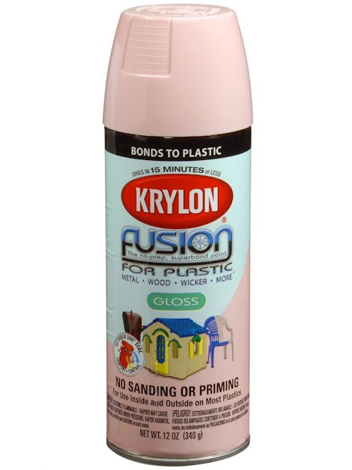 Krylon Fusion Gloss Spray Paint; Fairytale Pink